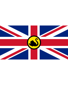 Flagge: Large Dominion of Westralia  secession movement | Dominion of Westralia  |  Querformat Fahne | 1.35m² | 80x160cm 