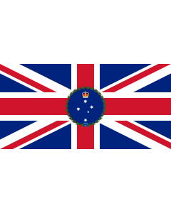 Flag: Governor of Victoria-1903-1984 | Standard of the Governor of Victoria |  landscape flag | 2.16m² | 23sqft | 100x200cm | 40x80inch 