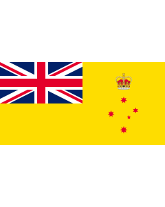 Flagge: XL Governor of Victoria  |  Querformat Fahne | 2.16m² | 100x200cm 