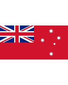 Flagge: XL Victorian red ensign  |  Querformat Fahne | 2.16m² | 100x200cm 