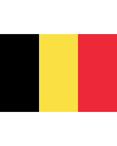 Flagge: XXXS Belgien  |  Querformat Fahne | 0.135m² | 30x45cm 