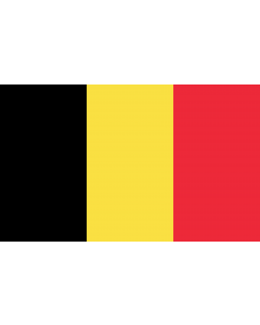 Flagge: Large Belgien  |  Querformat Fahne | 1.35m² | 90x150cm 