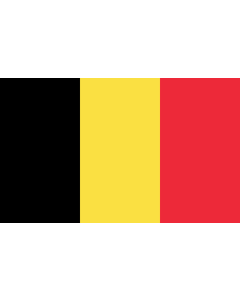 Bandera: Bélgica |  bandera paisaje | 3.75m² | 150x250cm 