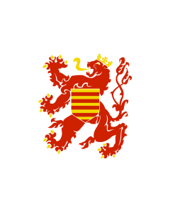 Flag: Limburg |  landscape flag | 0.06m² | 0.65sqft | 20x30cm | 8x12in 