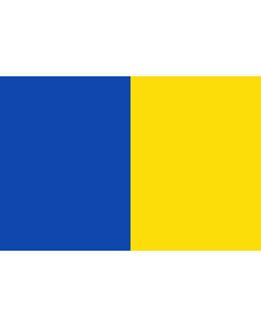 Flagge: Large Anderlecht | Belgian municipality Anderlecht | Commune d Anderlecht  Région de Bruxelles-Capitale  |  Querformat Fahne | 1.35m² | 90x150cm 