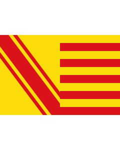 Flag: Belgian municipality Beauraing |  landscape flag | 2.16m² | 23sqft | 120x180cm | 4x6ft 