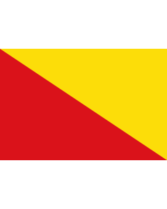 Flag: Belgian commune of Belœil |  landscape flag | 1.35m² | 14.5sqft | 90x150cm | 3x5ft 