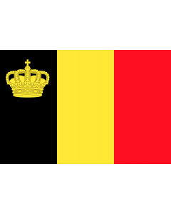 Flagge:  Belgium yacht ensign  |  Querformat Fahne | 0.06m² | 20x30cm 