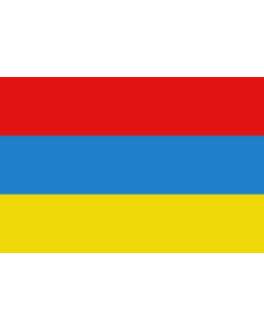Flagge: Large Boortmeerbeek | Belgian municipality Boortmeerbeek  |  Querformat Fahne | 1.35m² | 90x150cm 
