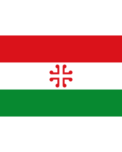 Flag: Belgian municipality De Haan in West Flanders |  landscape flag | 2.16m² | 23sqft | 120x180cm | 4x6ft 