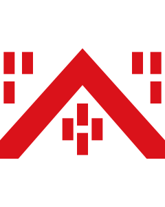 Flag: Belgian municipality Deerlijk |  landscape flag | 1.35m² | 14.5sqft | 90x150cm | 3x5ft 