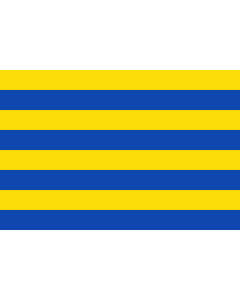 Flag: Belgian city and municipality Diksmuide  French Dixmude |  landscape flag | 2.16m² | 23sqft | 120x180cm | 4x6ft 