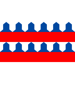 Flag: Municipal flag of Étalle, Belgium |  landscape flag | 2.16m² | 23sqft | 120x180cm | 4x6ft 