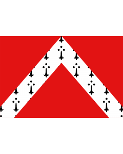 Flagge: Large GistelFlag | City of Gistel  |  Querformat Fahne | 1.35m² | 90x150cm 