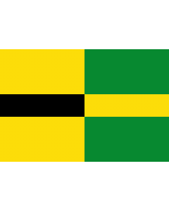 Flagge: Large Habay Belgium  |  Querformat Fahne | 1.35m² | 90x150cm 