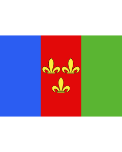 Flag: Belgian municipality of Holsbeek |  landscape flag | 2.16m² | 23sqft | 120x180cm | 4x6ft 