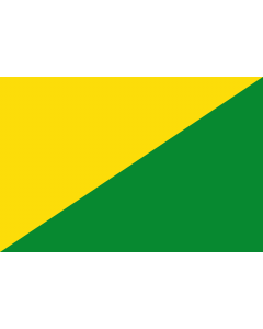 Flagge: Large La Bruyère | Belgian municipality La Bruyère  |  Querformat Fahne | 1.35m² | 90x150cm 