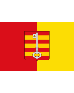 Flagge: Large Lessines Belgium  |  Querformat Fahne | 1.35m² | 90x150cm 