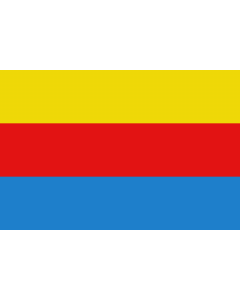 Flagge: Large Belgischen Gemeinde Liedekerke  |  Querformat Fahne | 1.35m² | 90x150cm 