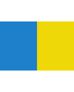 Flagge: Large Belgischen Gemeinde Opwijk  |  Querformat Fahne | 1.35m² | 90x150cm 