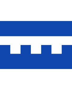 Flag: Belgian municipality of Rendeux |  landscape flag | 1.35m² | 14.5sqft | 90x150cm | 3x5ft 