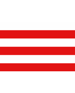 Flagge: Large Sint-Lievens-Houtem | Belgian municipality Sint-Lievens-Houtem | Gemeente Sint-Lievens-Houtem  |  Querformat Fahne | 1.35m² | 90x150cm 