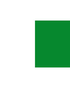 Flagge: Large Sint-Pieters-Woluwe | Belgian municipality Sint-Pieters-Woluwe  |  Querformat Fahne | 1.35m² | 90x150cm 