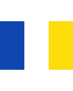 Flagge: Large Stavelot | Belgian commune of Stavelot  |  Querformat Fahne | 1.35m² | 90x150cm 