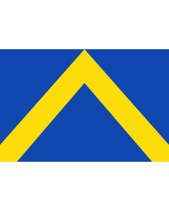 Flagge: Large Belgischen Gemeinde Ternat  |  Querformat Fahne | 1.35m² | 90x150cm 