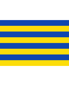 Flagge: Large Wellen | Belgian municipality Wellen  |  Querformat Fahne | 1.35m² | 90x150cm 