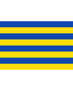 Flag: Belgian municipality Wellen |  landscape flag | 1.35m² | 14.5sqft | 90x150cm | 3x5ft 