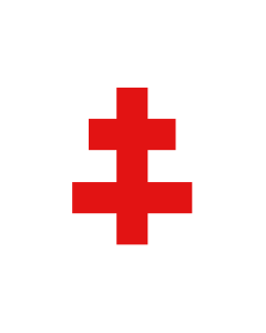 Flag: Belgian municipality Ypres  Dutch Ieper |  landscape flag | 1.35m² | 14.5sqft | 90x150cm | 3x5ft 