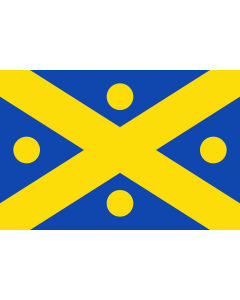 Flagge: Large Zingem | Belgian municipality Zingem  |  Querformat Fahne | 1.35m² | 90x150cm 