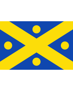 Flag: Belgian municipality Zingem |  landscape flag | 1.35m² | 14.5sqft | 90x150cm | 3x5ft 