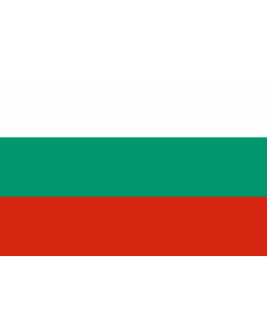 Flag: Bulgaria |  landscape flag | 1.5m² | 16sqft | 100x150cm | 3.5x5ft 