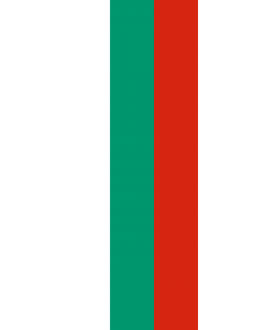 Flag: Bulgaria |  portrait flag | 3.5m² | 38sqft | 300x120cm | 10x4ft 