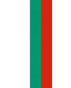 Flag: Bulgaria |  portrait flag | 6m² | 64sqft | 400x150cm | 13x5ft 