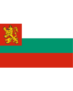 Flag: Naval Ensign of Bulgaria 1878-1944 |  landscape flag | 1.35m² | 14.5sqft | 90x150cm | 3x5ft 
