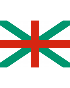Drapeau: Naval Jack of Bulgaria |  drapeau paysage | 1.35m² | 90x150cm 