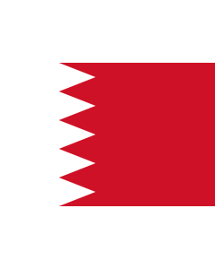 Flag: Bahrain |  landscape flag | 6m² | 64sqft | 200x300cm | 6x10ft 