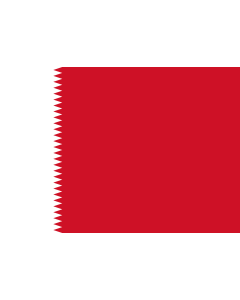 Bandera: Bahrain  1932–1972 | Bahrain used from 1932 to 1972 |  bandera paisaje | 1.35m² | 90x150cm 