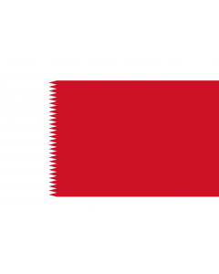 Drapeau: Royal Standard of Bahrain 1932-72 | ملكي القياسية من البحرين  1932-1972 |  drapeau paysage | 1.35m² | 90x150cm 