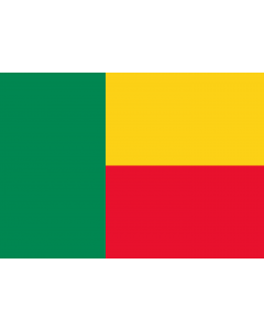 Flagge: Small Benin  |  Querformat Fahne | 0.7m² | 70x100cm 