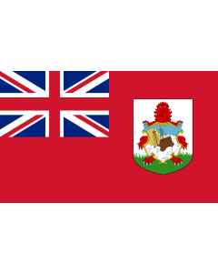 Table-Flag / Desk-Flag: Bermuda 15x25cm