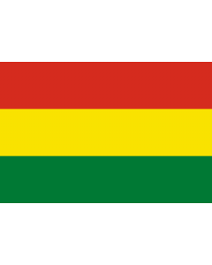 Flag: Bolivia |  landscape flag | 0.135m² | 1.5sqft | 30x45cm | 1x1.5foot 