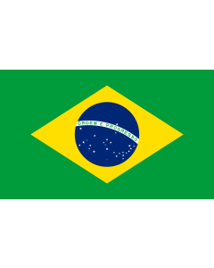 Table-Flag / Desk-Flag: Brazil 15x25cm