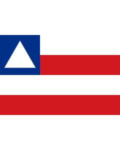 Flag: Bahia |  landscape flag | 0.06m² | 0.65sqft | 20x30cm | 8x12in 