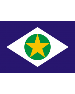 Flag: Mato Grosso |  landscape flag | 2.16m² | 23sqft | 120x180cm | 4x6ft 