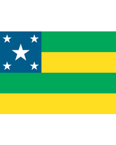 Flag: Sergipe |  landscape flag | 0.06m² | 0.65sqft | 20x30cm | 8x12in 