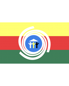 Flagge: XL Araguaina Tocantins Brasil | Município de Araguaína no Estado do Tocantins  |  Querformat Fahne | 2.16m² | 120x180cm 